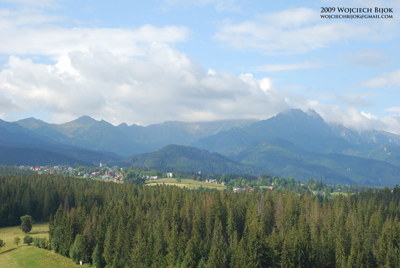 Murzasichle Panorama Lato