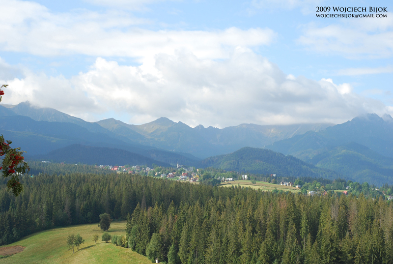 Murzasichle Panorama Lato