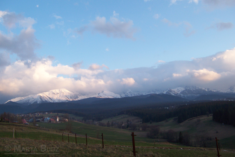 Murzasichle Panorama Wiosna