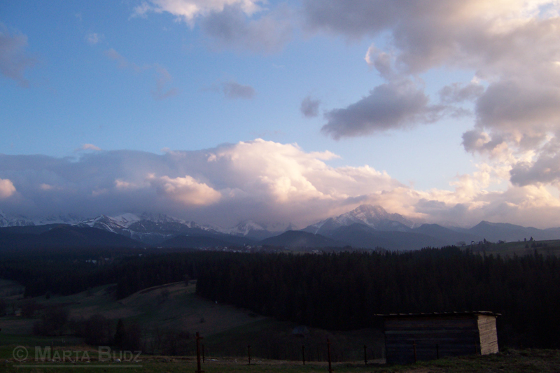 Murzasichle Panorama Wiosna